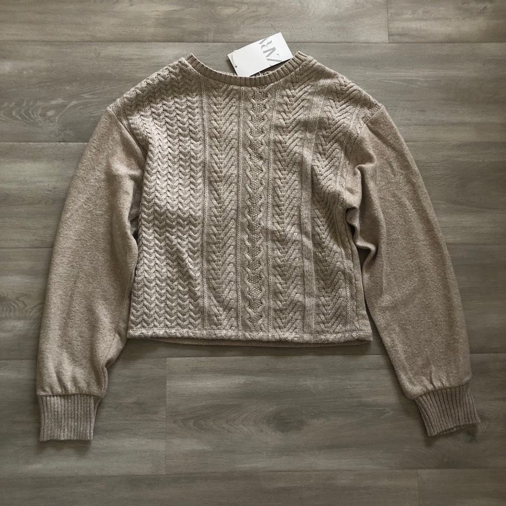 Zara Cable Knit Sweater